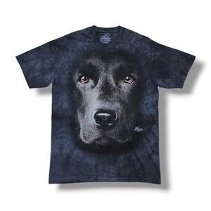 The Mountain Black Lab Vincent Hie 2011 Black T-Shirt Men's Size Medium